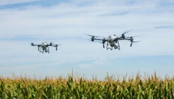 DJI Rolnictwo widzi, jak dron używa gwałtownego wzrostu, napędzany luźniejszy...